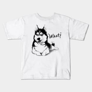 What? Dog Kids T-Shirt